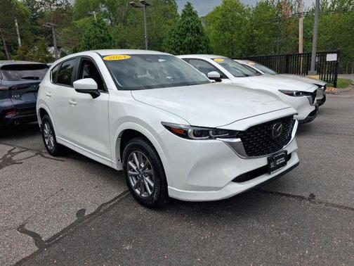 Rhodium White Metallic 2024 Mazda CX-5 2.5 S Select Package