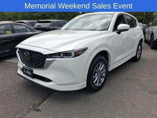 Rhodium White Metallic 2024 Mazda CX-5 2.5 S Select Package