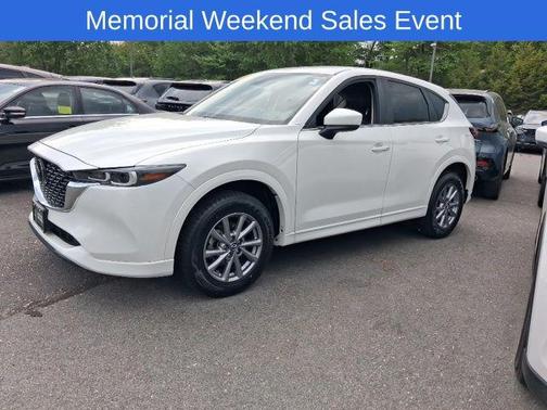 Rhodium White Metallic 2024 Mazda CX-5 2.5 S Select Package