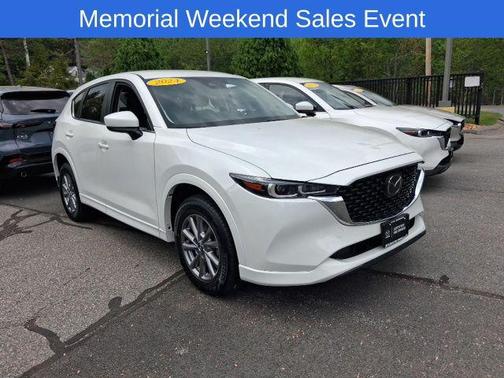 Rhodium White Metallic 2024 Mazda CX-5 2.5 S Select Package