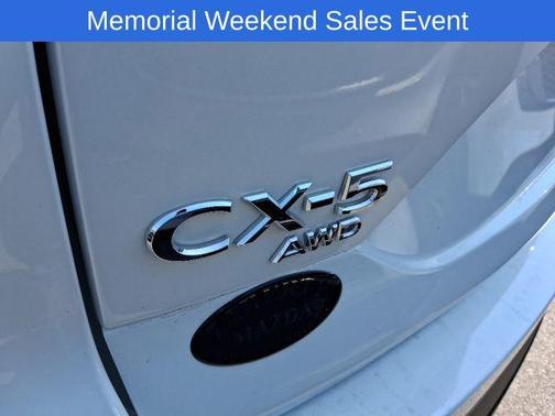 Rhodium White Metallic 2023 Mazda CX-5 2.5 S Preferred Package