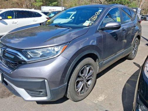 Gray 2021 Honda CR-V AWD EX