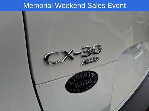 Snowflake White Pearl Mica 2025 Mazda CX-30 2.5 S Premium Package