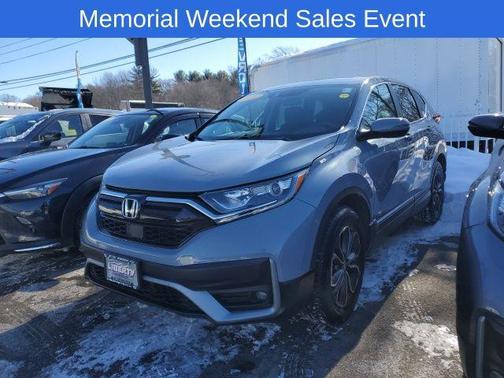 Modern Steel Metallic 2022 Honda CR-V AWD EX