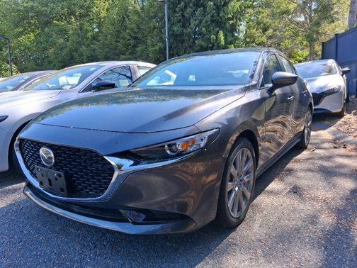 Machine Gray Metallic 2026 Mazda Mazda3 FWD w/Preferred Package