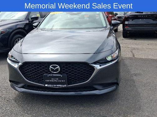 Machine Gray 2025 Mazda Mazda3 2.5 S Select Sport