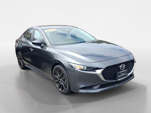 Machine Gray Metallic 2025 Mazda Mazda3 2.5 S Select Sport
