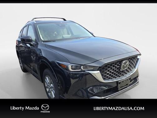 Jet Black Mica 2025 Mazda CX-5 2.5 S Preferred Package