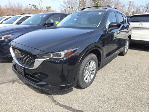 Jet Black Mica 2025 Mazda CX-5 2.5 S Preferred Package
