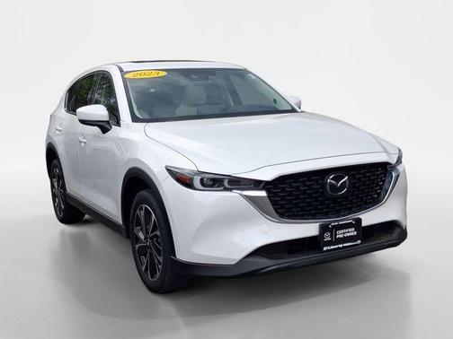 Rhodium White Metallic 2023 Mazda CX-5 2.5 S Premium Plus Package