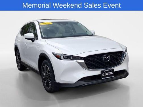 Rhodium White Metallic 2023 Mazda CX-5 2.5 S Premium Plus Package