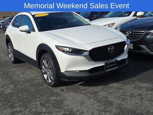 Snowflake White Pearl Mica 2023 Mazda CX-30 2.5 S Preferred Package