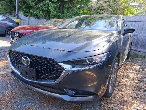 Machine Gray Metallic 2026 Mazda Mazda3 FWD w/Preferred Package