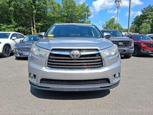 Silver Sky Metallic 2014 Toyota Highlander Limited Platinum