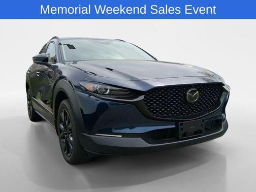 Deep Crystal Blue Mica 2026 Mazda CX-30 2.5 Turbo Premium Plus Package