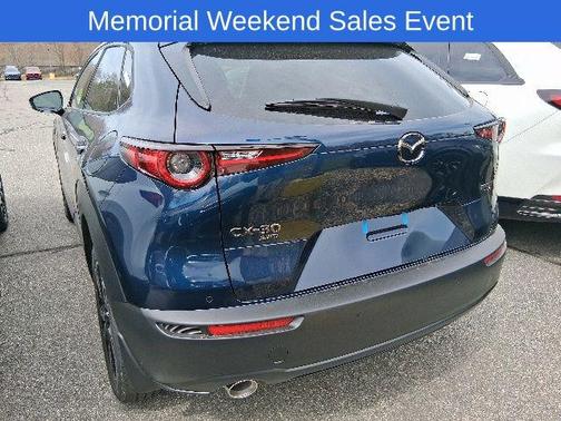 Deep Crystal Blue Mica 2026 Mazda CX-30 2.5 Turbo Premium Plus Package