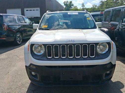 Alpine White 2015 Jeep Renegade Latitude