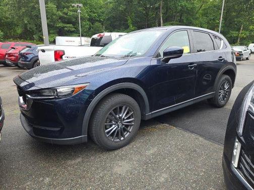Crystal Blue 2021 Mazda CX-5 Touring