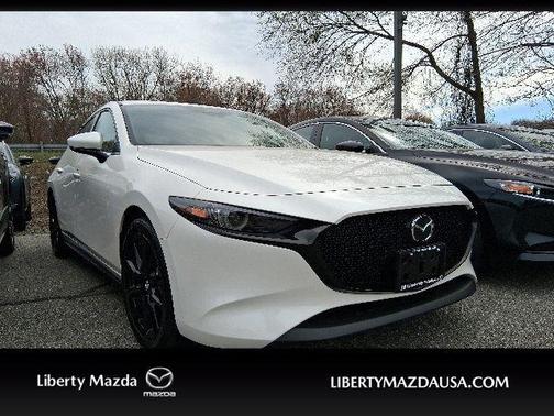 Snowflake White Pearl Mica 2026 Mazda Mazda3 FWD w/Premium Package