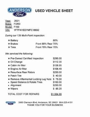 2021 Ford F-150 XLT