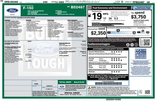 OXFORD WHITE 2023 Ford F-150 XL