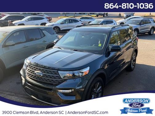 STONE BLUE METALLIC 2023 Ford Explorer XLT