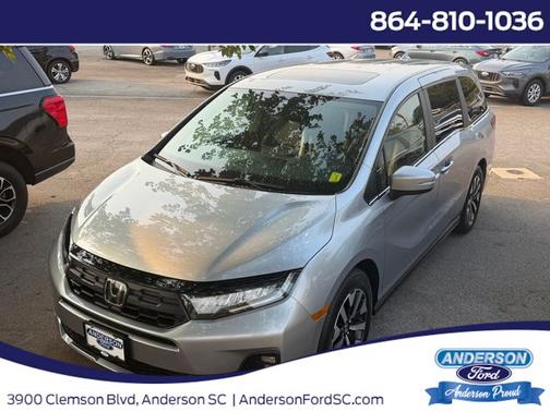 Blue 2025 Honda Odyssey EX-L