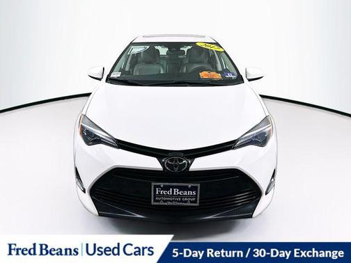 Super White 2017 Toyota Corolla LE