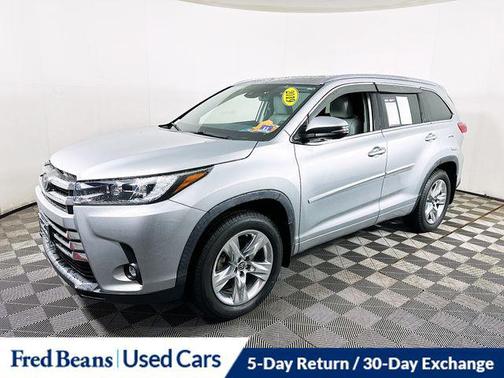 Celestial Silver Metallic 2019 Toyota Highlander Limited