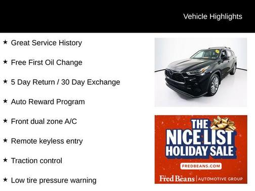 2023 Toyota Highlander Platinum