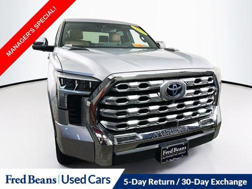 Celestial Silver Metallic 2023 Toyota Tundra Hybrid 1794 Edition