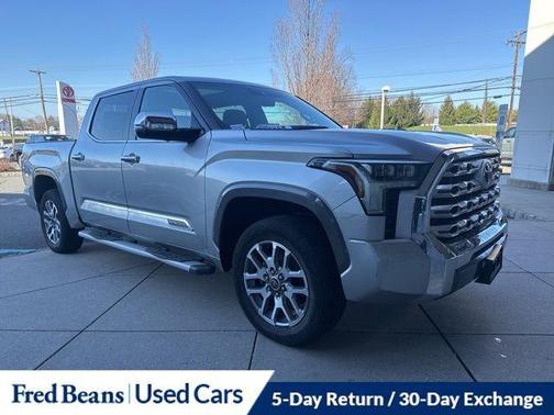 Celestial Silver Metallic 2023 Toyota Tundra Hybrid 1794 Edition