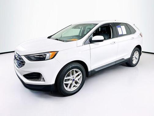 Oxford White 2022 Ford Edge SEL