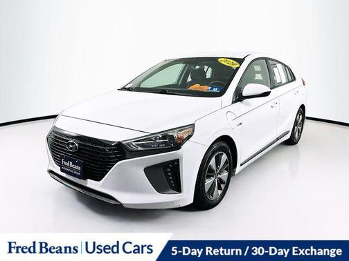 Ceramic White 2019 Hyundai IONIQ Plug-In Hybrid Base