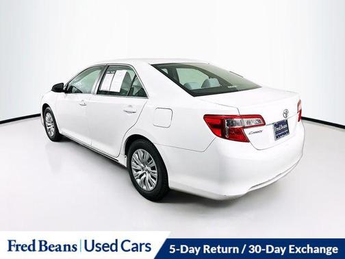 Super White 2013 Toyota Camry LE