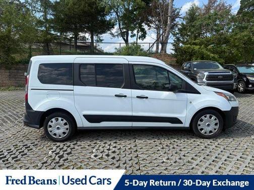 Frozen White 2020 Ford Transit Connect XL Passenger Wagon