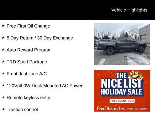 2023 Toyota Tacoma TRD Sport