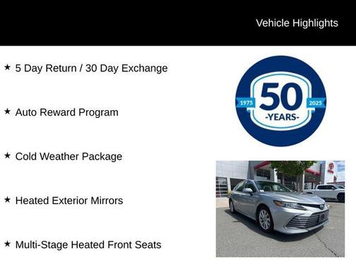 Celestial Silver Metallic 2023 Toyota Camry LE