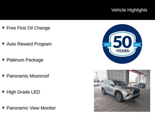 2023 Toyota Highlander Hybrid Platinum