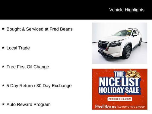 2024 Nissan Pathfinder SV 4WD