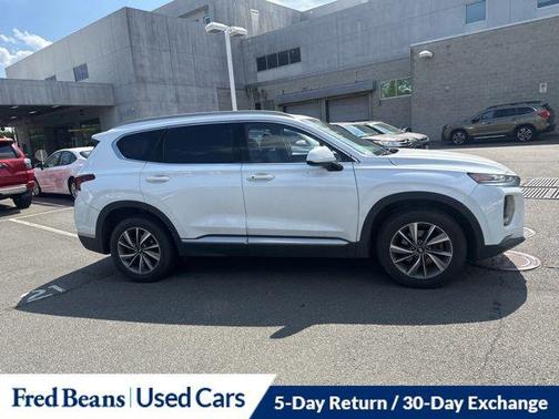 Quartz White 2020 Hyundai SANTA FE SEL 2.4