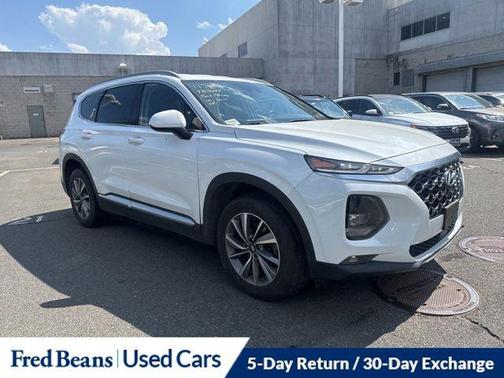 Quartz White 2020 Hyundai SANTA FE SEL 2.4
