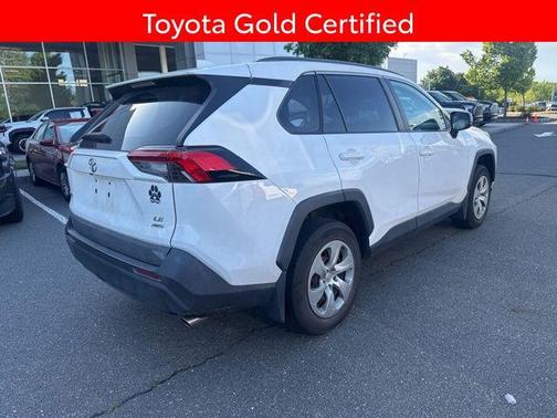 Super White 2020 Toyota RAV4 LE