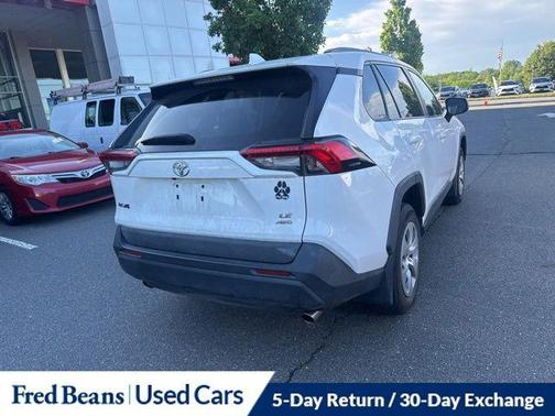 Super White 2020 Toyota RAV4 LE