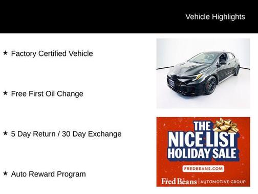 2025 Toyota GR Corolla Premium