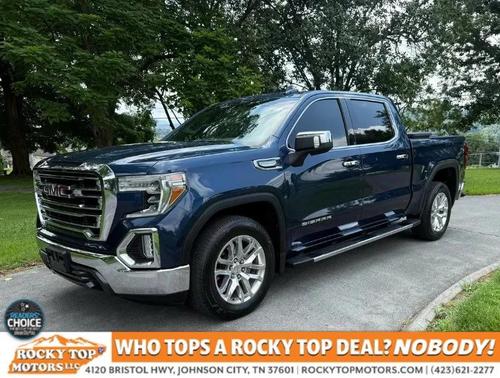 Blue 2019 GMC Sierra 1500 SLT
