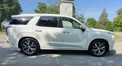 Hyper White 2021 Hyundai PALISADE Limited