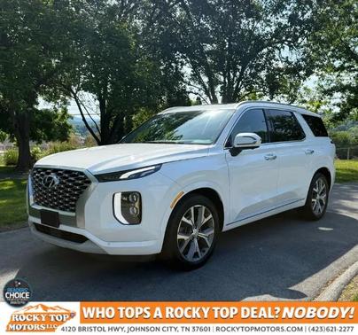 Hyper White 2021 Hyundai PALISADE Limited
