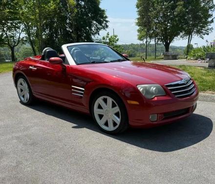 Blaze Red Crystal Pearlcoat/Black Cloth Top 2005 Chrysler Crossfire Base