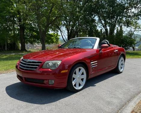 Blaze Red Crystal Pearlcoat/Black Cloth Top 2005 Chrysler Crossfire Base